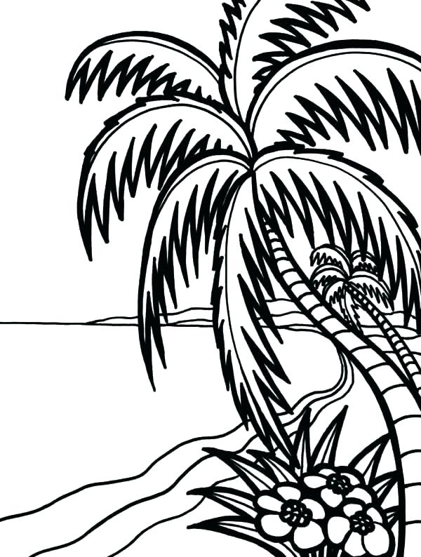 600x794 Hawaii Coloring Pages Coloring Page Coloring Page Amazing Beach