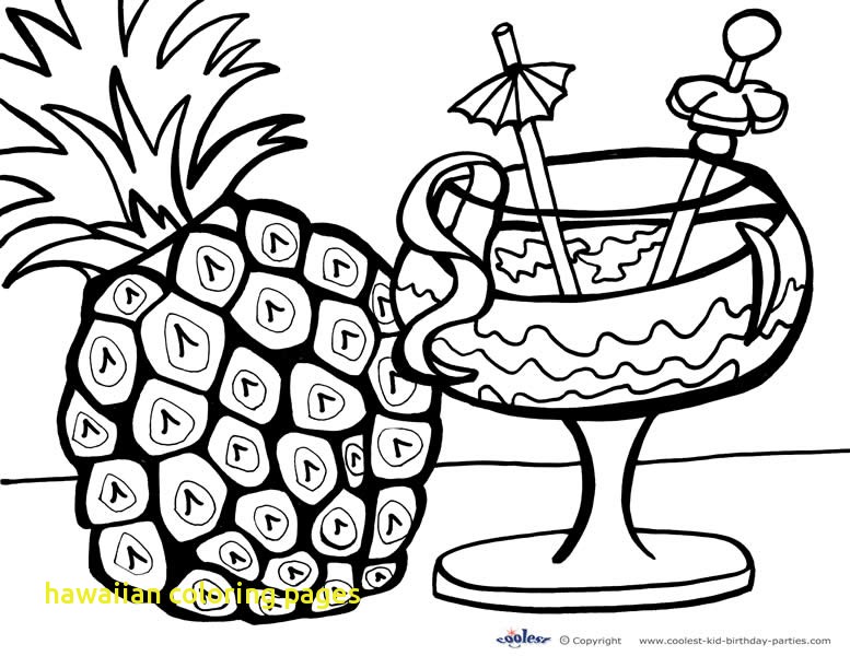 777x600 Hawaiian Coloring Pages With Aloha Hawaii Coloring Page