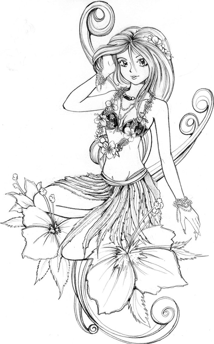 705x1134 Aloha Hawaii Coloring Page Free Printable Pages