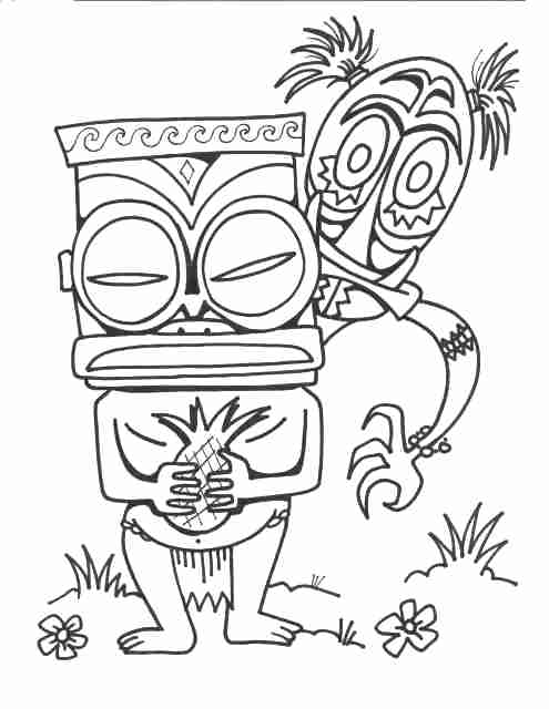 495x640 Free Printable Coloring Pages Pix For Mask Clip Art Library Tiki