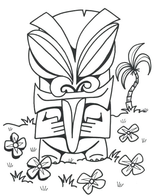 507x640 Hawaiian Coloring Pages Mask Coloring Pages Info Faces Coloring