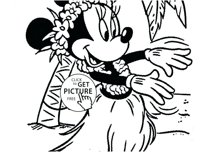 827x609 Hawaii Coloring Pages Girl Coloring Pages To Print