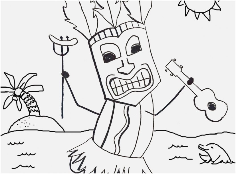 827x609 The Best Stock Hawaii Coloring Pages Spectacular