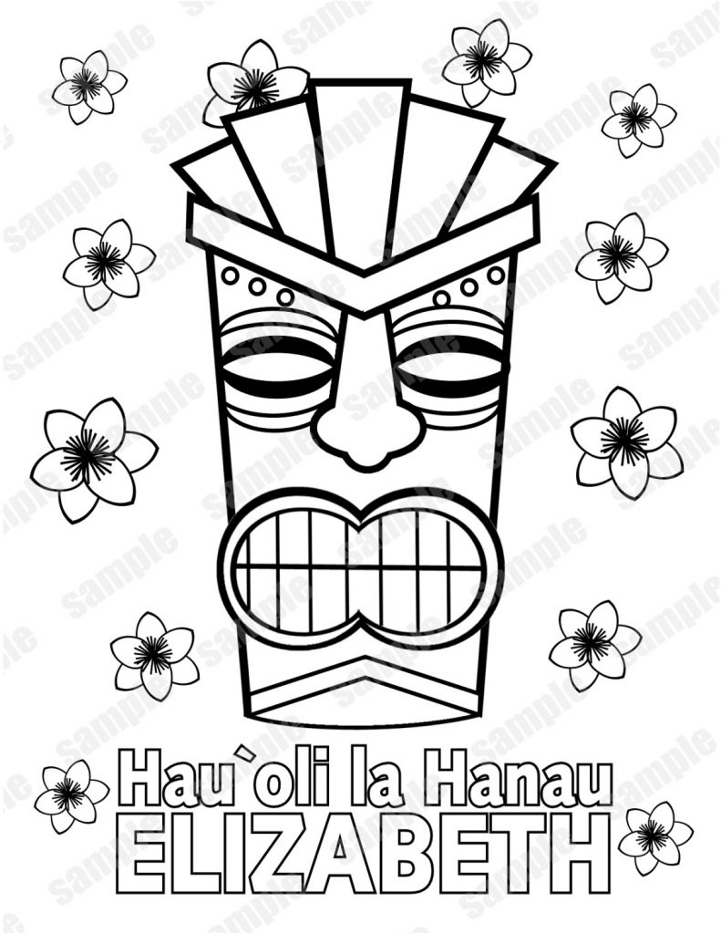 791x1024 Unique Luau Coloring Pages