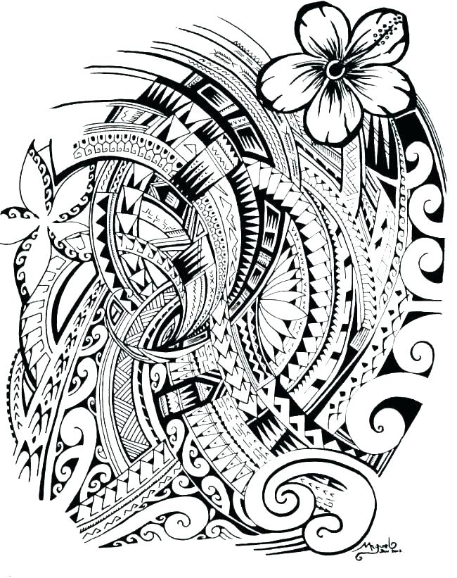 650x821 Hawaii Coloring Pages