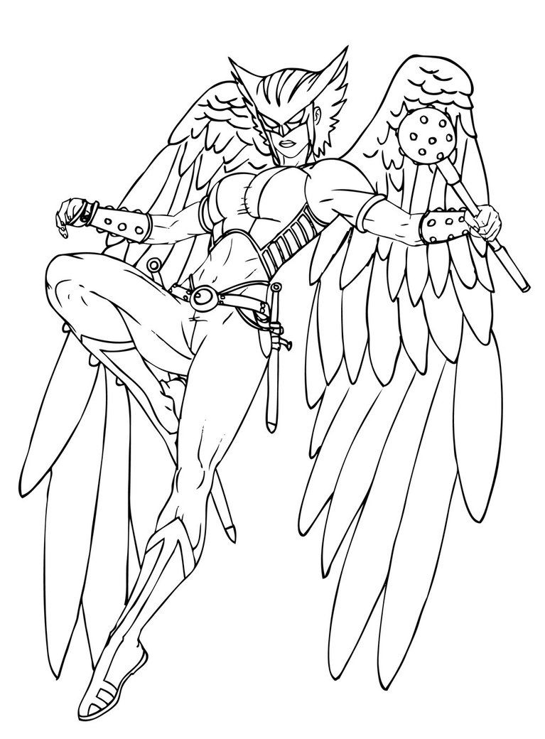 767x1040 Hawkgirl Coloring Pages Hawkgirl Coloring Pages