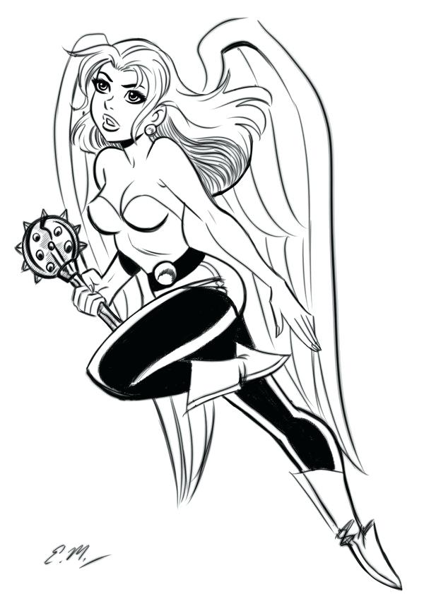600x848 Hawkgirl Coloring Pages Coloring Pages Full Printable Coloring