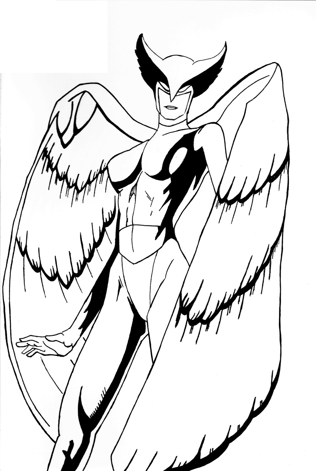 1076x1600 Hawkgirl Coloring Pages Stunning Supergirl Coloring Pages