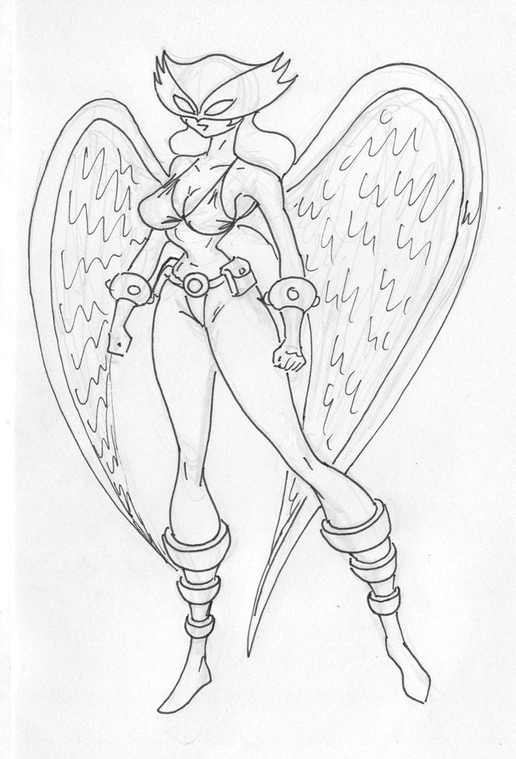 737x1084 Hawkgirl Coloring Pages Coloring Kids Dc