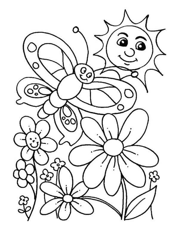 600x776 Everybody Is Happy When Spring Is Here Coloring Page Hay Bale