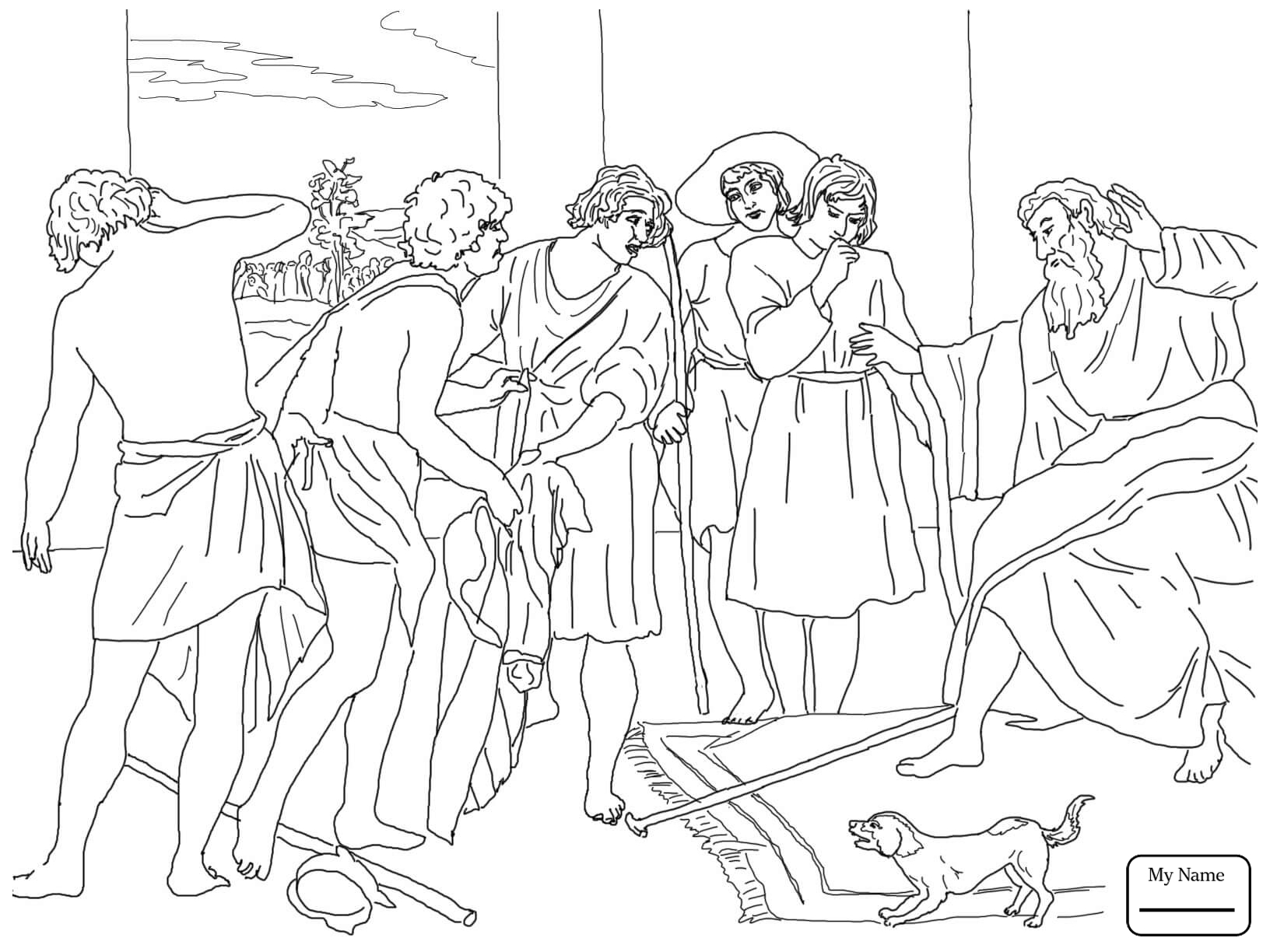 1632x1224 Joseph Sold Into Slavery Coloring Pages Printable Coloring