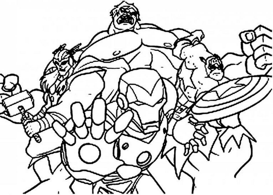 943x676 Avengers Coloring Pages Hd Coloring Pages