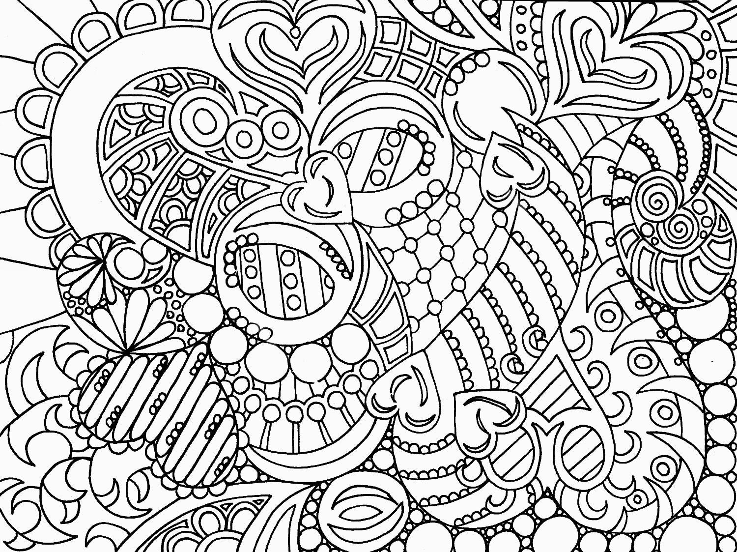 1500x1123 Abstract Art Hd Coloring Pages For Adult Abstract Art Coloring