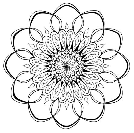 444x443 Free Adult Coloring Pages Detailed Printable Coloring Pages