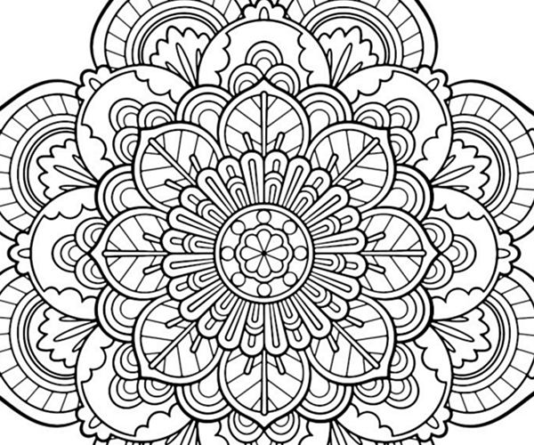 600x500 Adult Coloring Pages Hd Coloring Pages