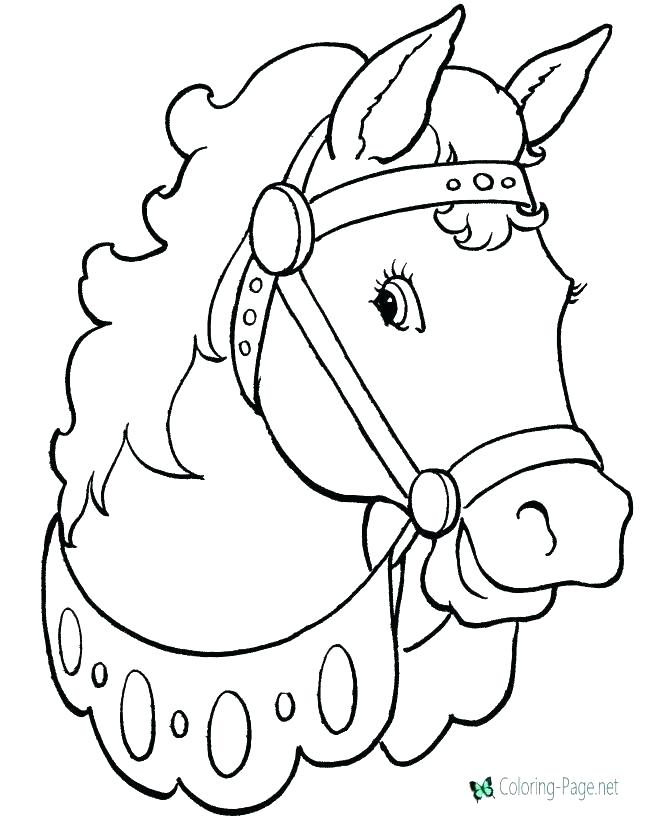 670x820 Headless Horseman Coloring Pages Coloring Picture Of A Horse Horse