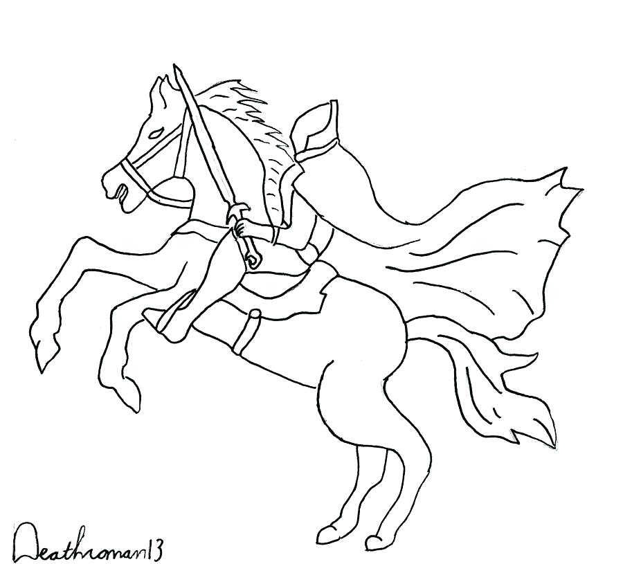 900x815 Headless Horseman Coloring Pages Sleepy Hollow Coloring Pages