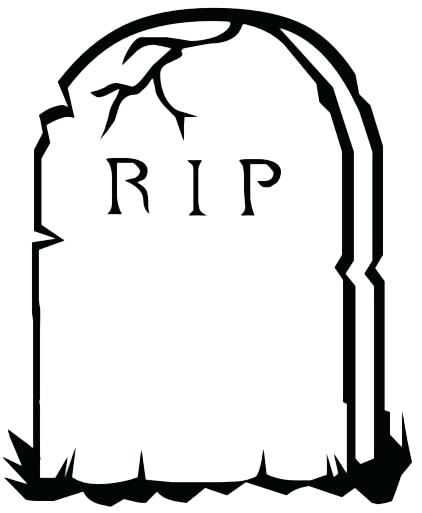 422x513 Tombstone Coloring Page Death Gravestone Free Tombstone Coloring