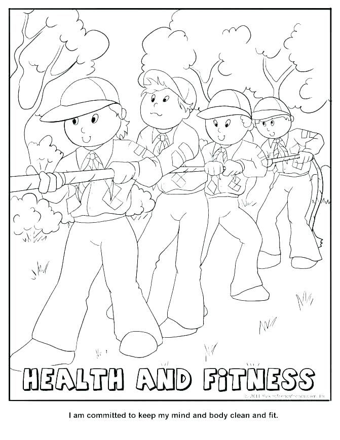 671x869 Coloring Fitness Coloring Pages Health Medium Size