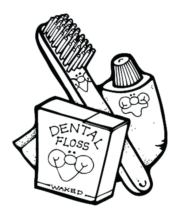 600x719 For Your Dental Health Dentist Coloring Pages Bulk Color For Your