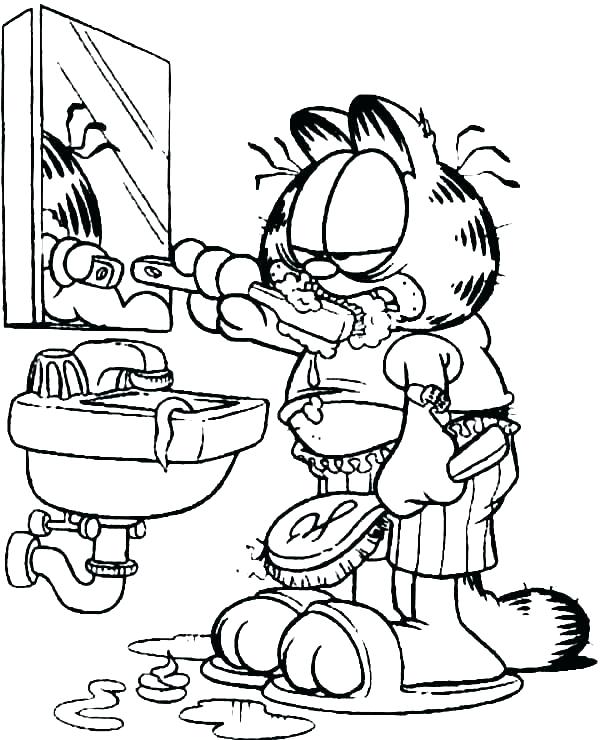 600x740 Healthy Coloring Pages