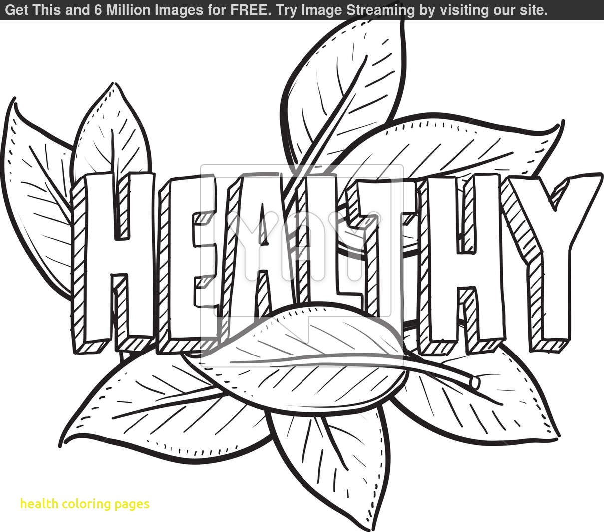 1210x1067 Healthy Coloring Pages Health With Habits To Teach