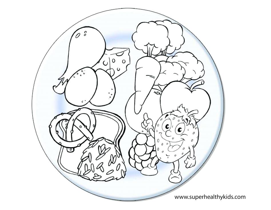 948x733 Healthy Coloring Pages