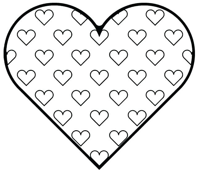 645x565 Heart Coloring Pages For Adults And Love Heart Colouring