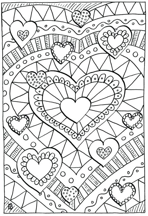 500x729 Love Coloring Pages For Adults One Love One Heart Celestial Sun