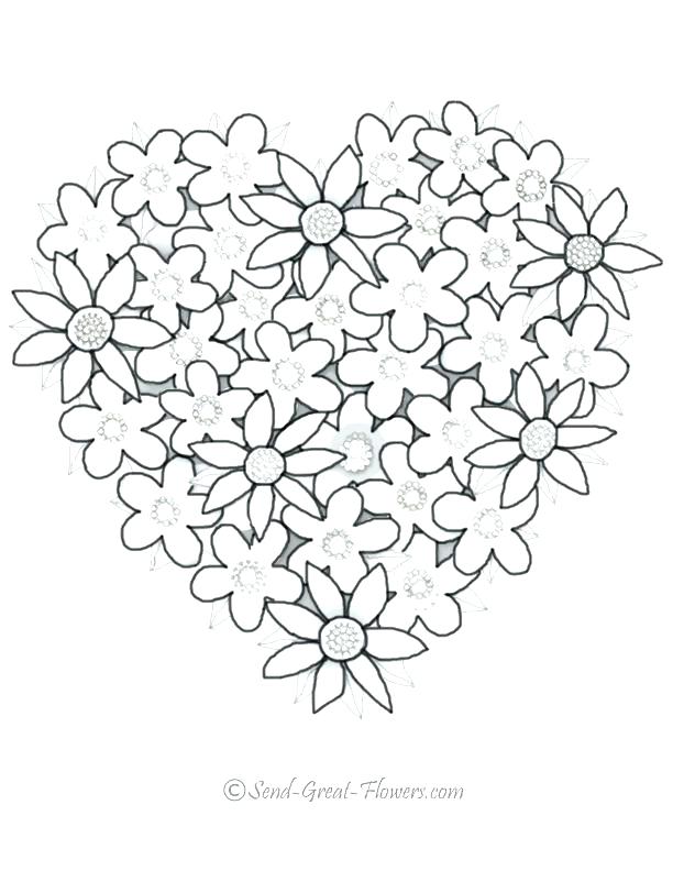 612x792 Print Out Coloring Pages Coloring Pages With Hearts Coloring Pages