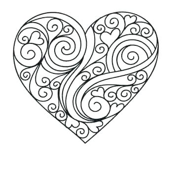 361x345 Printable Heart Emoji Coloring Pages To Print Printable Heart