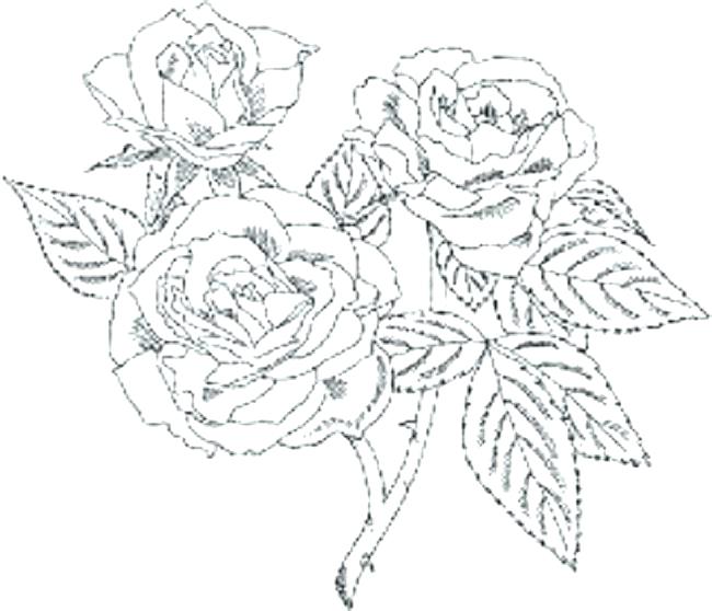 650x558 Hearts And Flowers Coloring Pages
