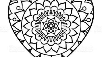 355x200 Winter Mandala Coloring Pages Download Coloring For Kids