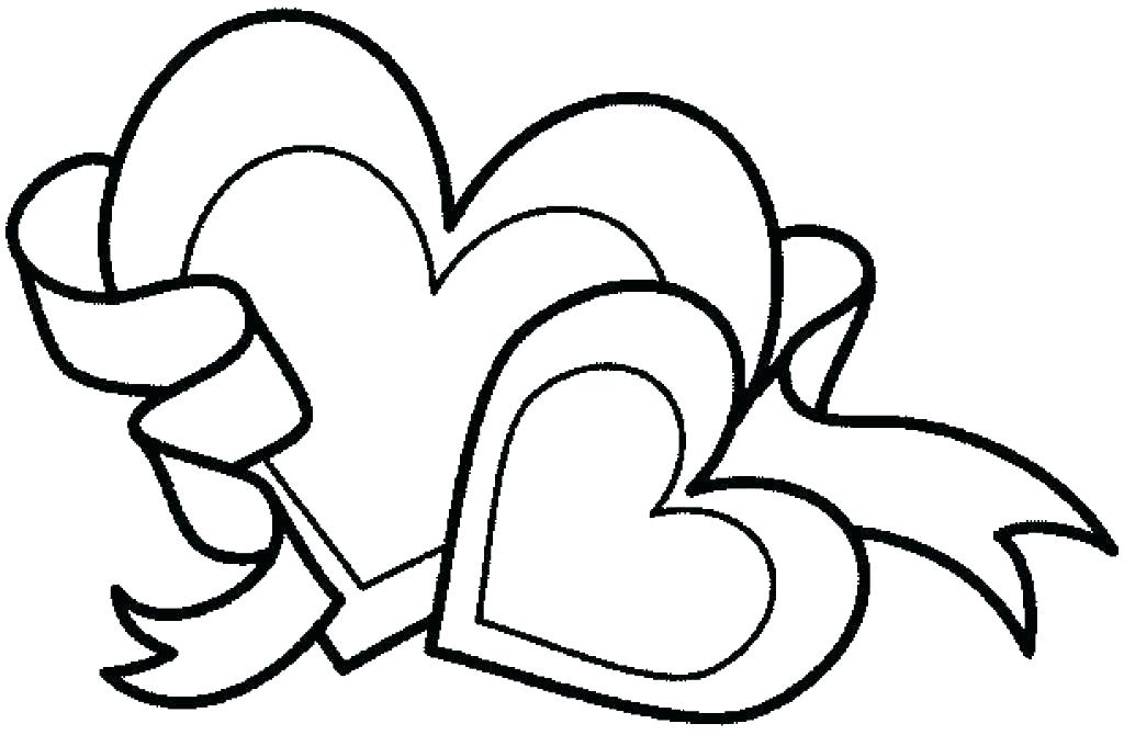 1024x670 Coloring Pages For Hearts
