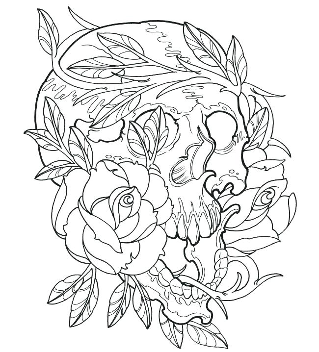 650x718 Free Printable Tattoo Coloring Pages For Adults Tattoo Coloring