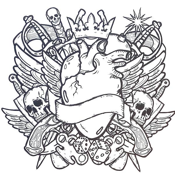600x600 Tattoo Coloring Pages Tattoo Coloring Pages Inspirational Coloring