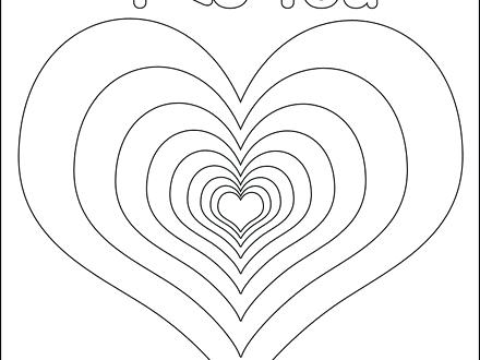 440x330 Coloring Pages Of Hearts Arrows Coloring Pages Of Hearts