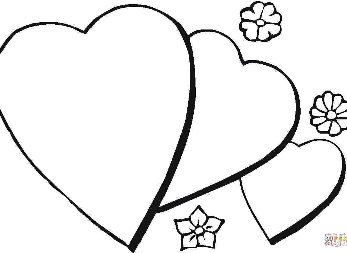 1152x841 Frightening Arrow Hearts Coloring Pages Bow And Heart
