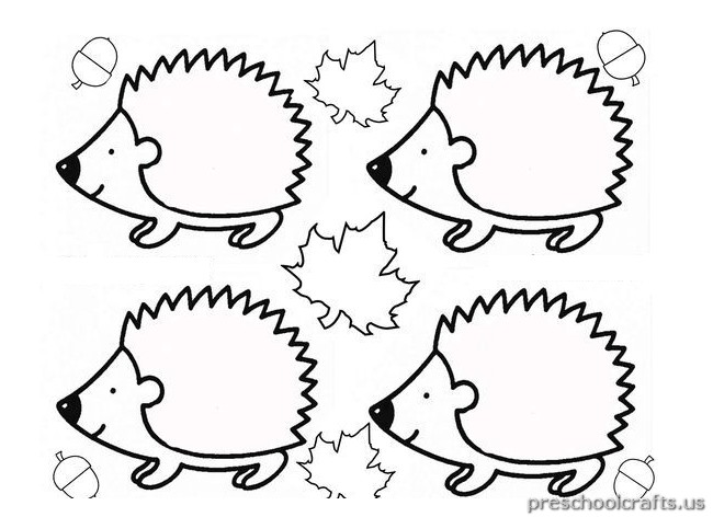 650x472 Hedgehog Coloring Pages
