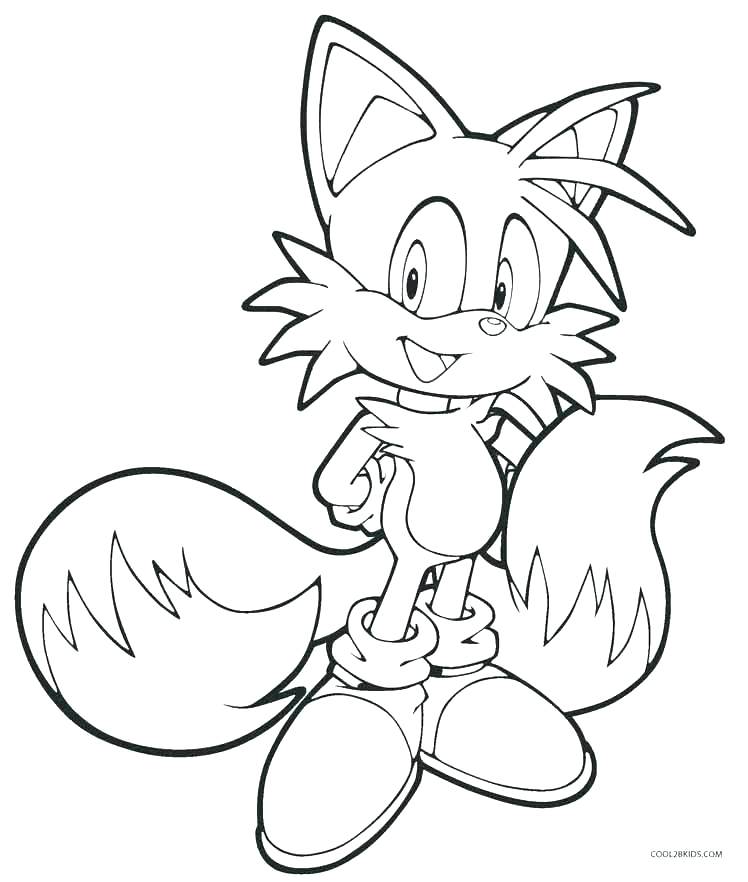 748x882 Sonic The Hedgehog Coloring Page Sonic The Hedgehog Colouring