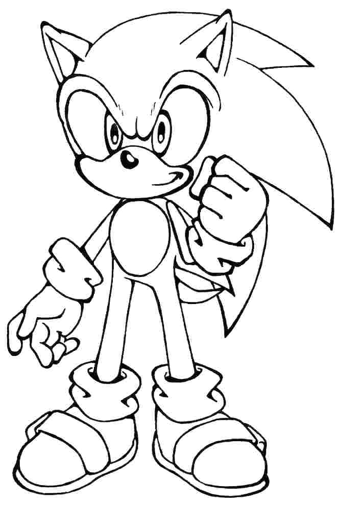668x992 Sonic The Hedgehog Printable Coloring Pages Sonic The Hedgehog