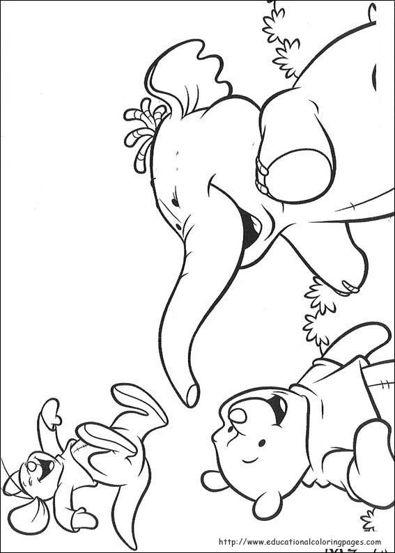 567x794 Pooh Heffalump Coloring Pages