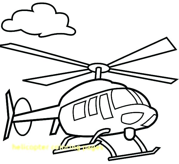 600x551 Picture Of Helicopter To Color