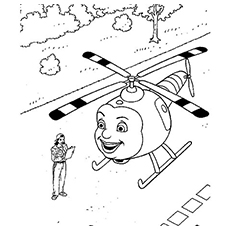 230x230 Helicopter Coloring Pages