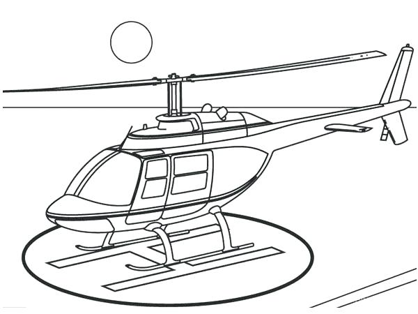 600x450 Helicopter Coloring Pictures Printable Coloring Helicopters Land