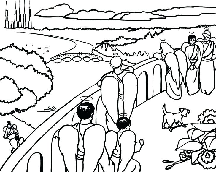 728x582 Heaven Coloring Pages Free Printable Coloring Pages