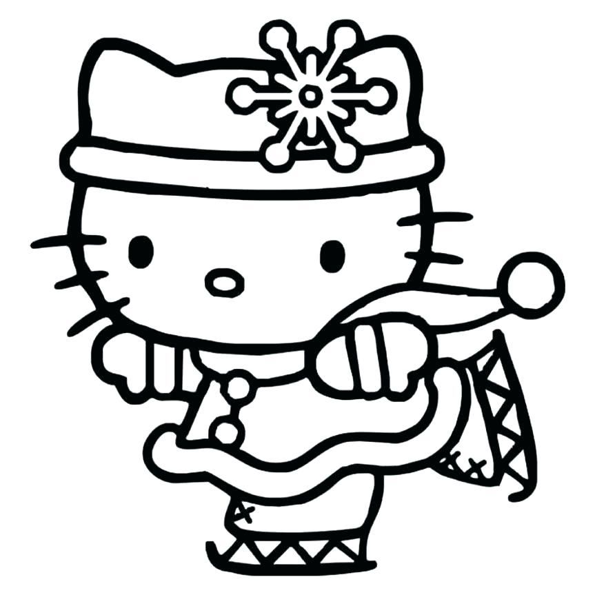 863x863 Cat Coloring Sheet
