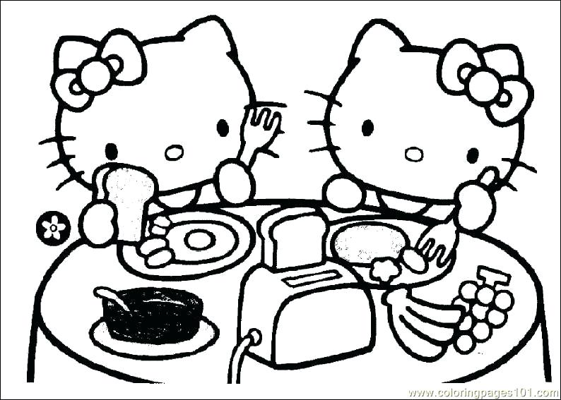 794x567 Free Printable Coloring Pages Hello Kitty Awesome Coloring Hello