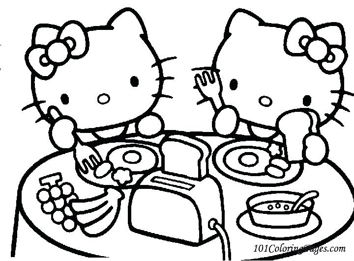 720x532 Hello Kitty Coloring Pages Free Printable Hello Kitty Popular