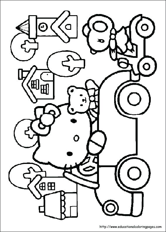 567x794 Hello Kitty And Friends Coloring Pages Medium Size Of Coloring